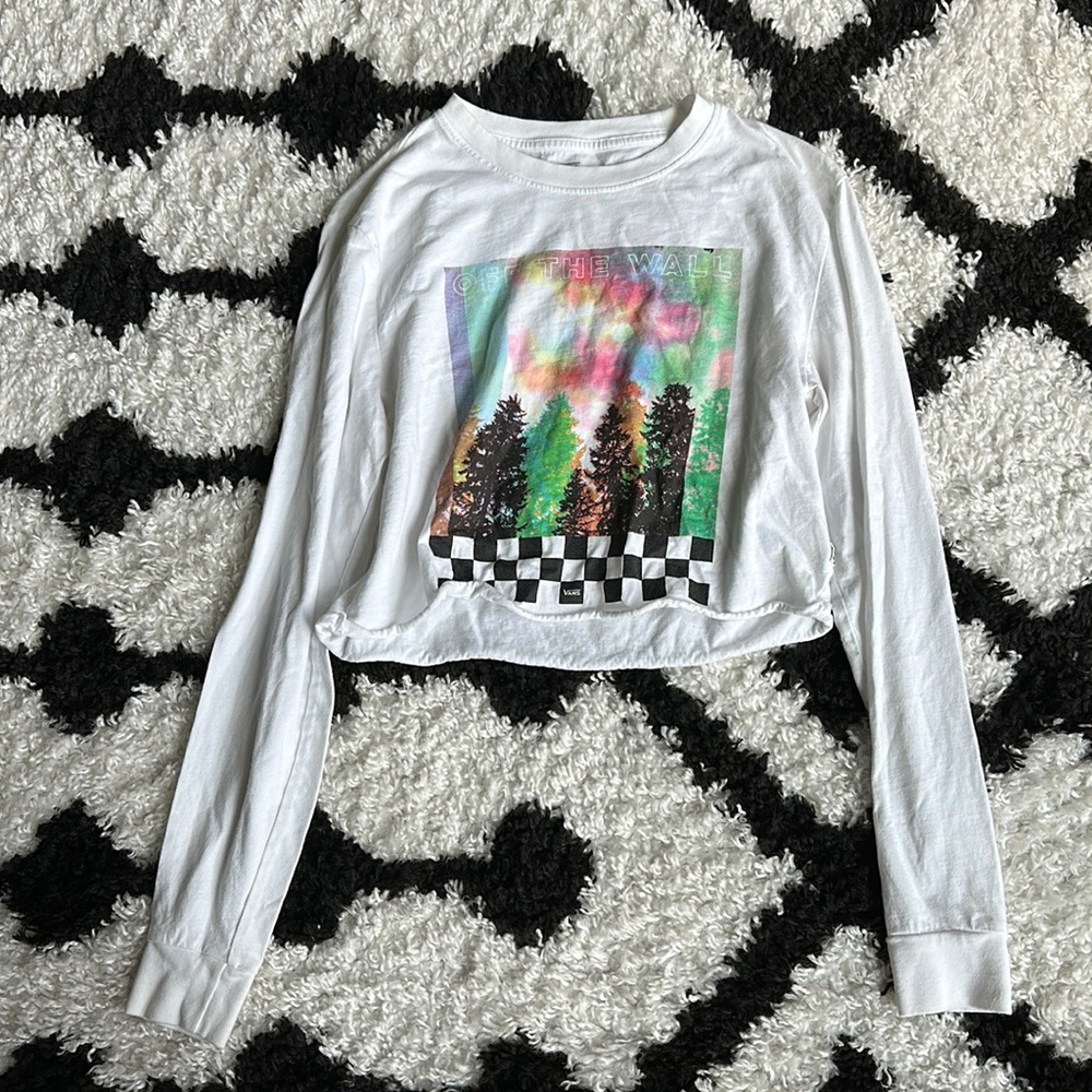 Authentic Vans Off the Wall Crop Top